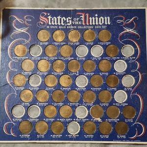 States of the Union Bronze Coin Set